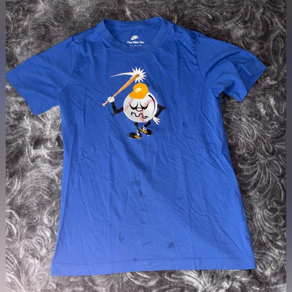 Nike Baseball Tee Kids Size Large